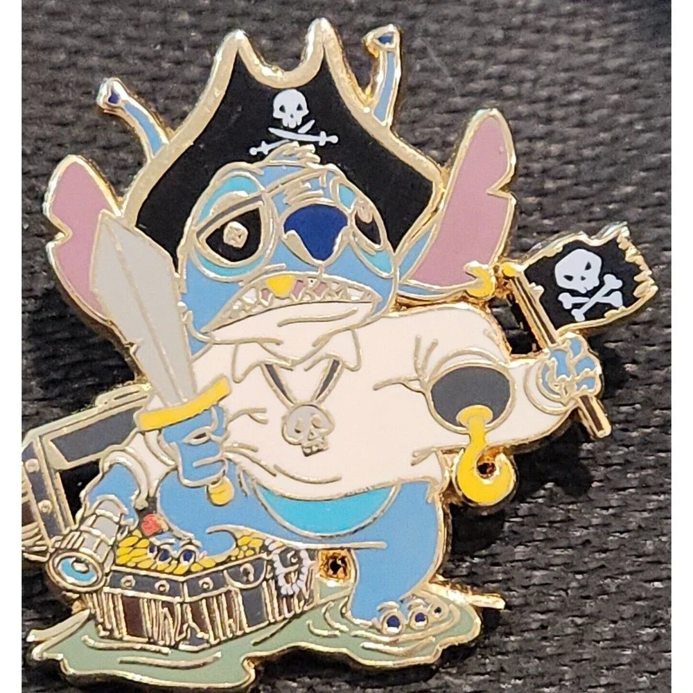 Disney‎ Pin PIRATES OF THE CARIBBEAN STITCH Artist Proof Only 25 made AP 00092
